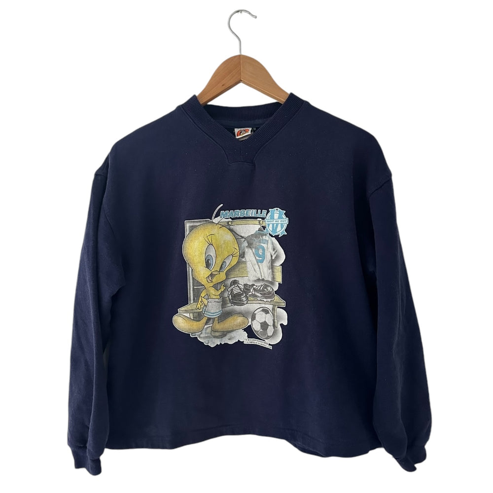 Looney Tunes Marseille FC 2000's Crewneck - M