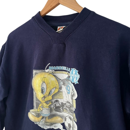 Looney Tunes Marseille FC 2000's Crewneck - M