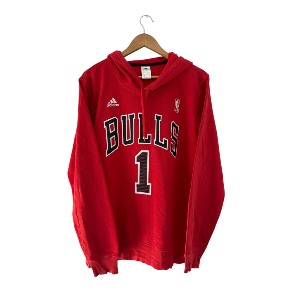 Adidas Chicago Bulls Derrick Rose #1 Hoodie - L