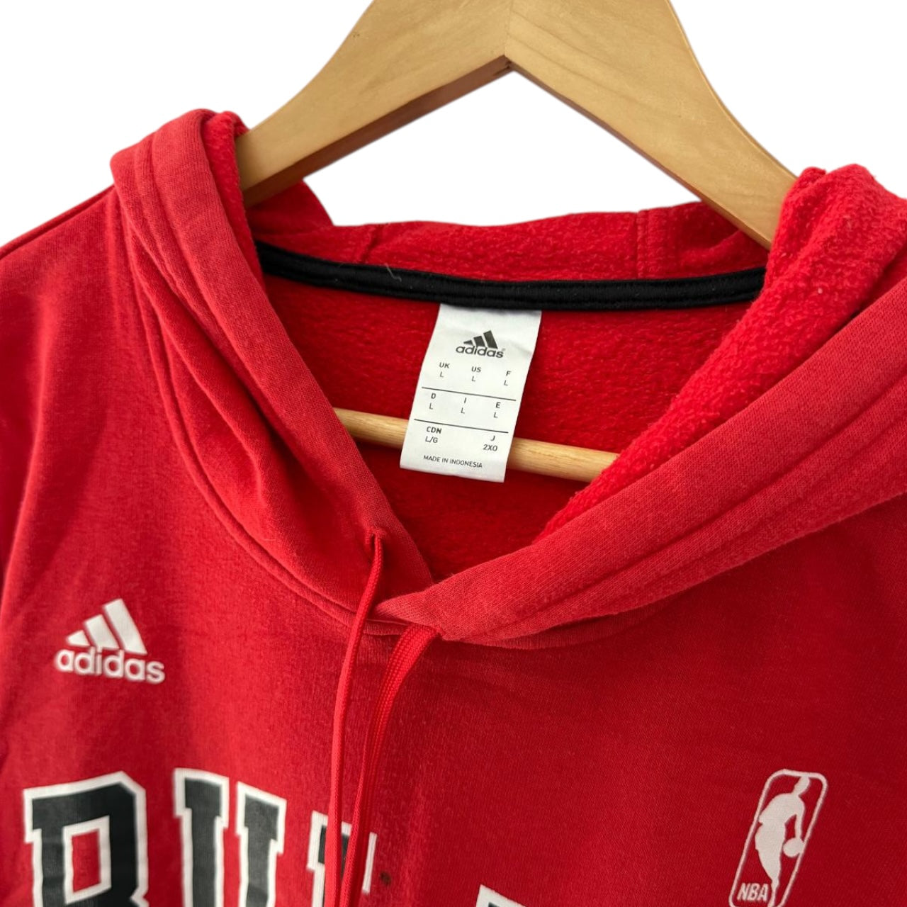 Adidas Chicago Bulls Derrick Rose #1 Hoodie - L