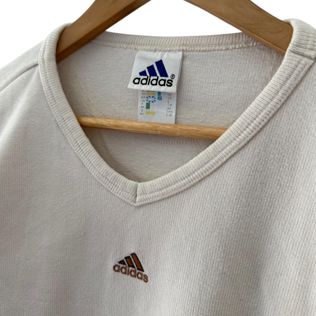 Vintage 90's Adidas Crewneck - L